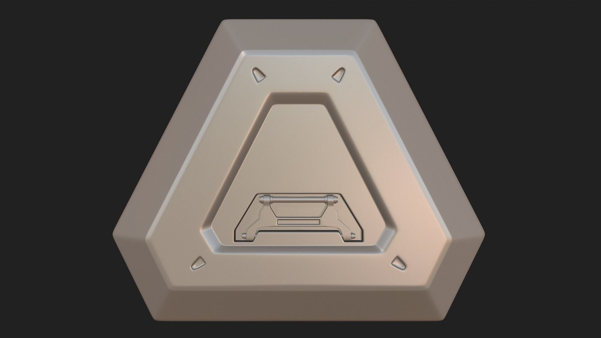 Sci-fi crate 3D model_13