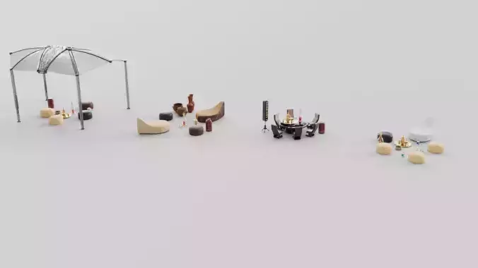 seating Middle East camp