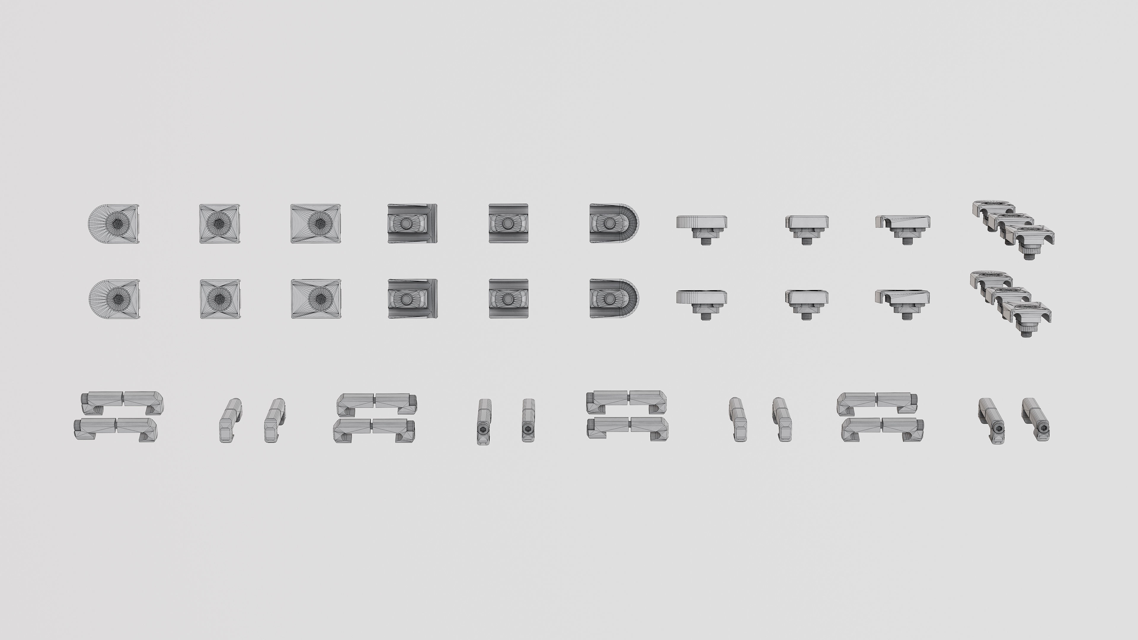 Arisaka Hand - Finger Stop Low-poly 3D model_18