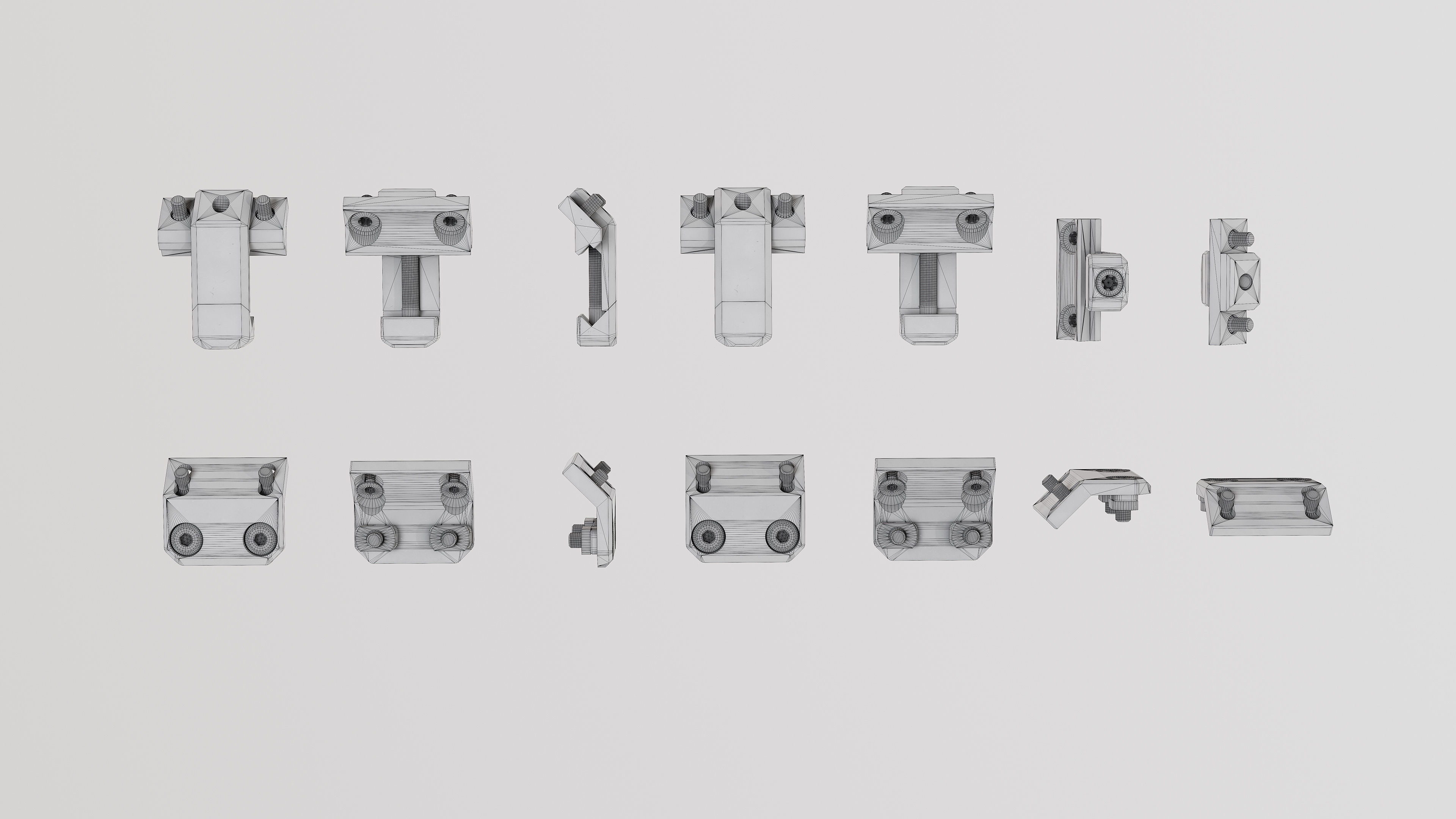 Arisaka Hand - Finger Stop Low-poly 3D model_14