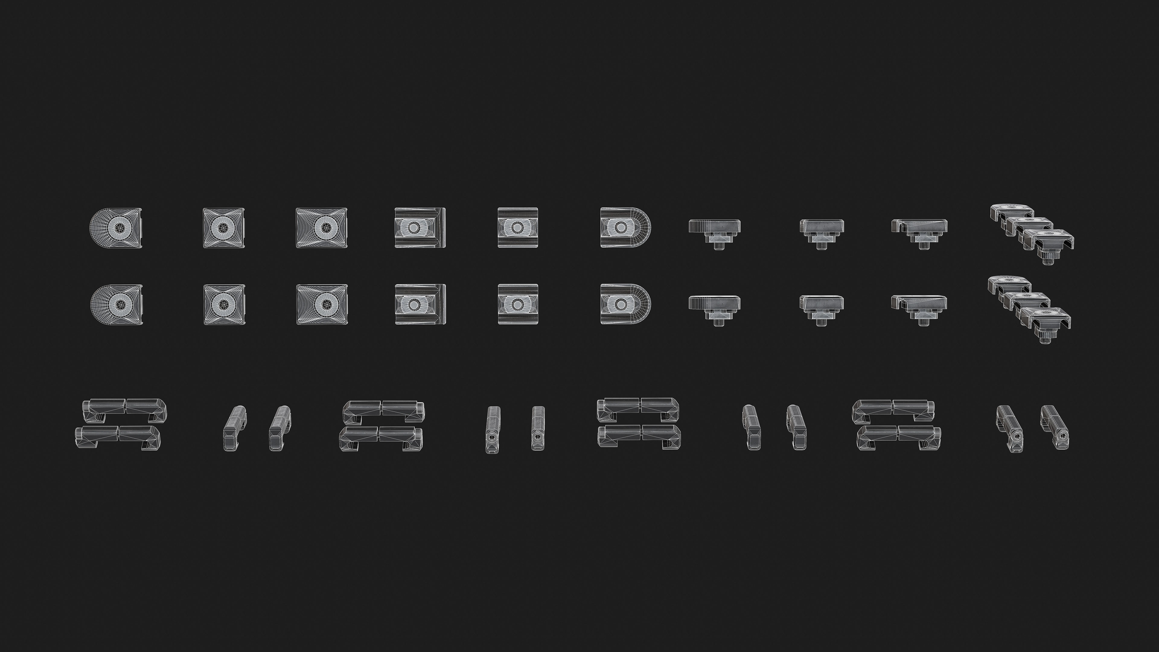 Arisaka Hand - Finger Stop Low-poly 3D model_17