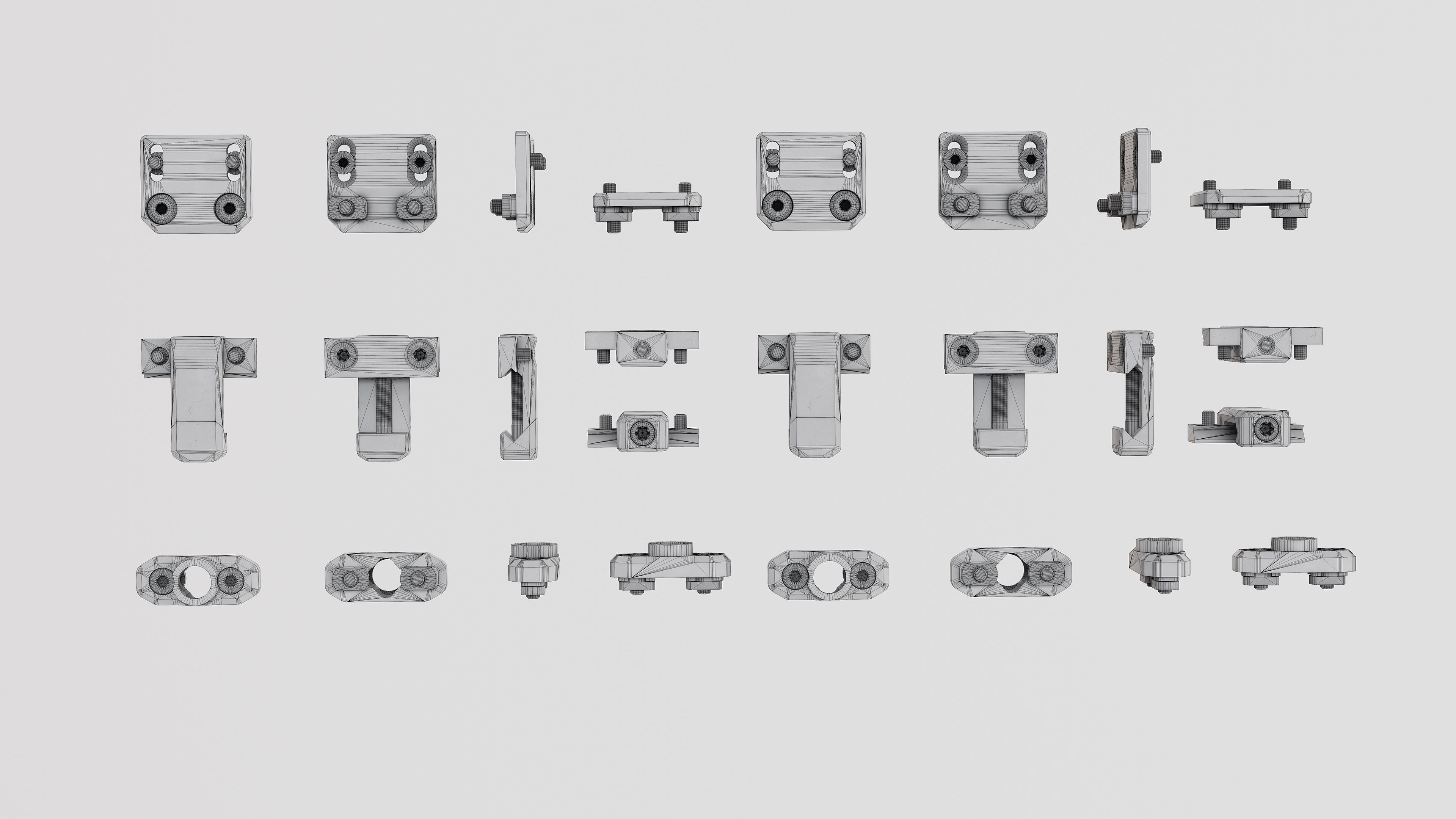 Arisaka Hand - Finger Stop Low-poly 3D model_16
