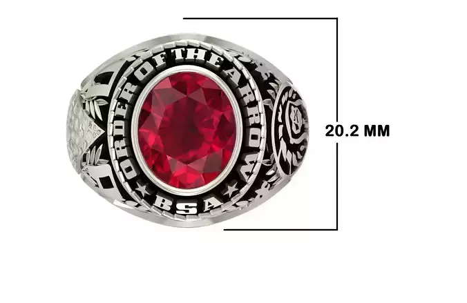 Big Championship Rings cad design