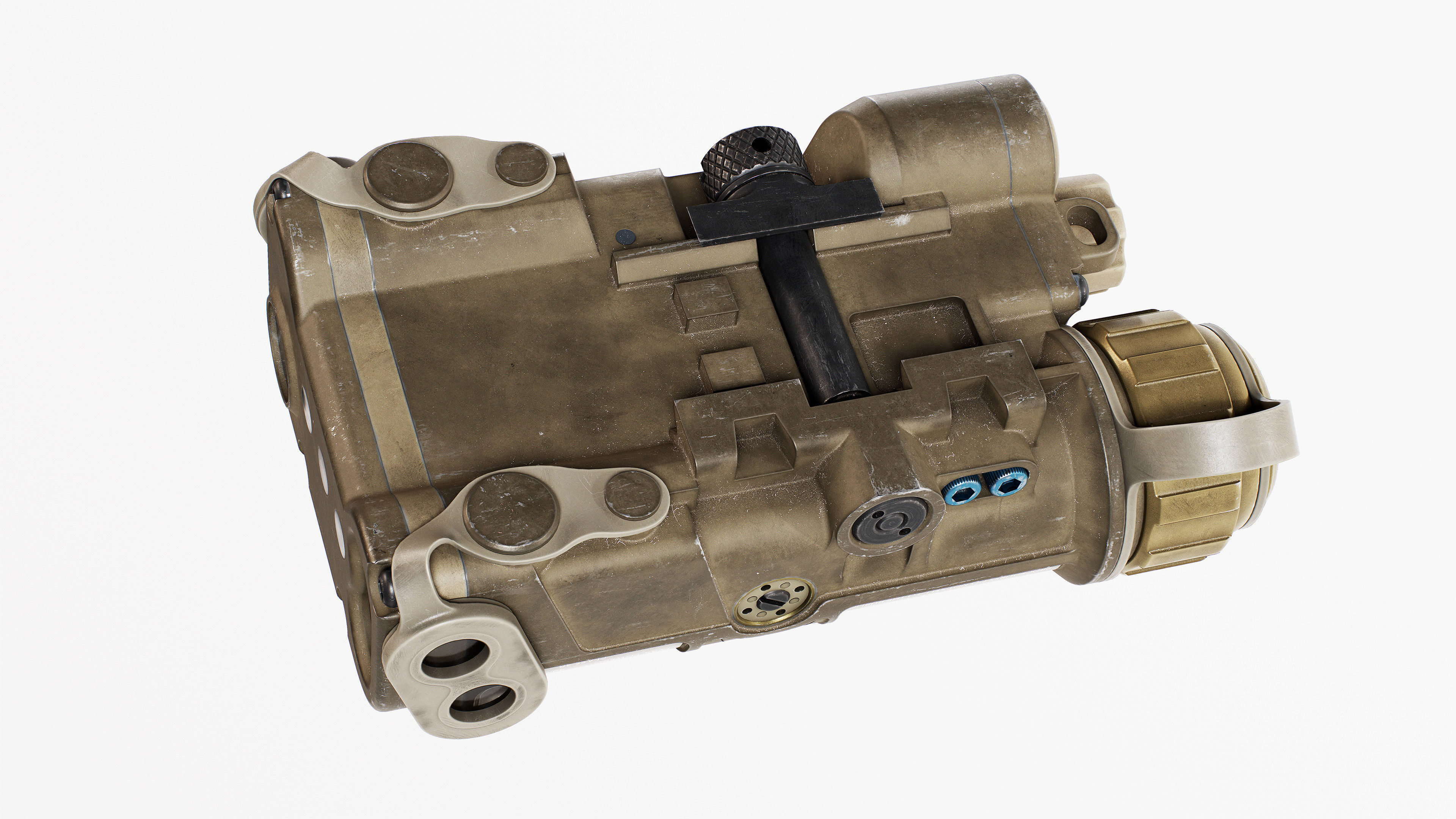 NGAL - Next Generation Aiming Laser Low-poly 3D model_7