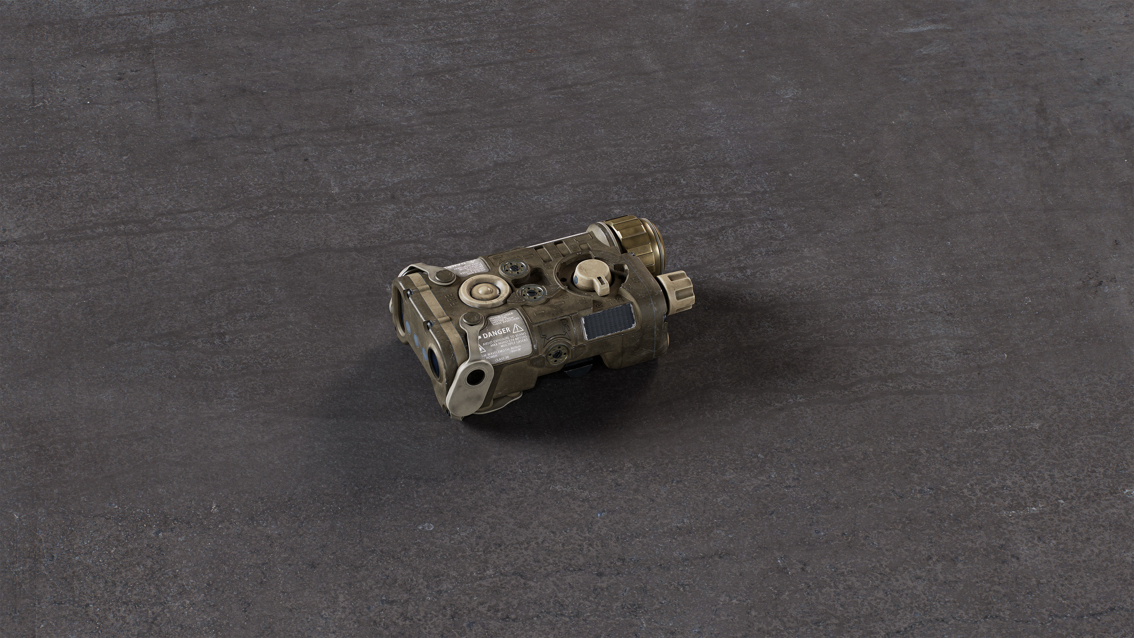 NGAL - Next Generation Aiming Laser Low-poly 3D model_1