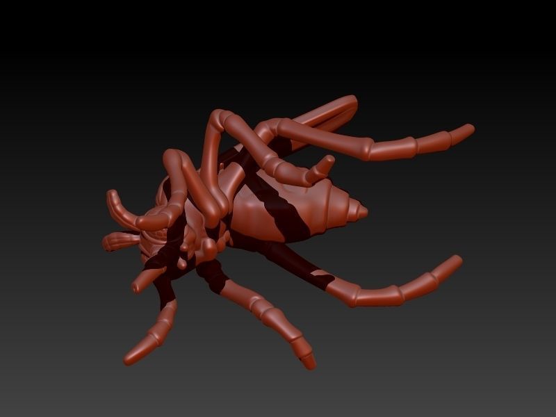 Mosquito bug fly Pendant Necklace Charm bracelet Jewelry 3D print model_5