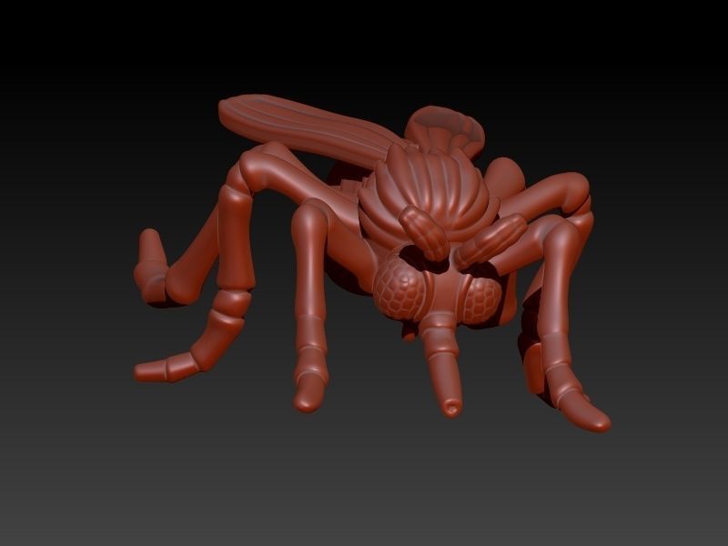 Mosquito bug fly Pendant Necklace Charm bracelet Jewelry 3D print model_3