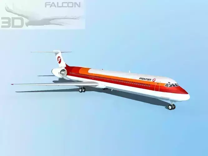 Falcon3D MD-80 Frontier 3D model