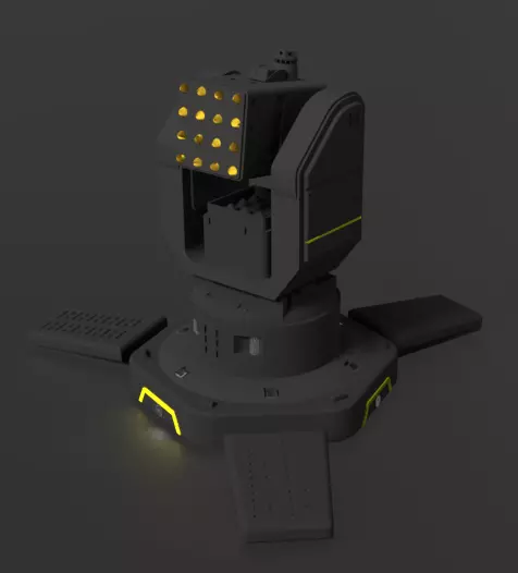 Helldivers 2 Rocket Turret Sentry Stratagem 3D print model_0