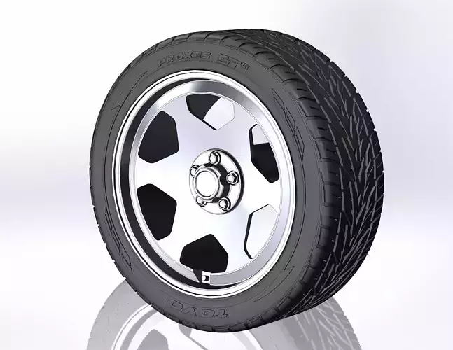 Custom wheels US Mags OBS for your scale model