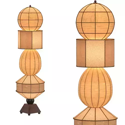 Modular Launay floor lamp 3D model
