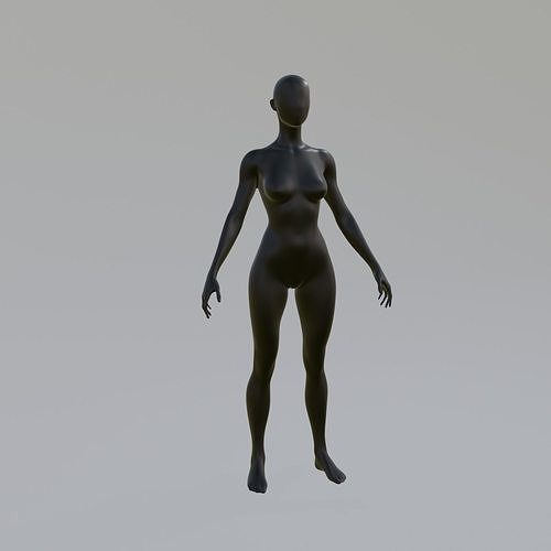 Female Mannequin 3D model