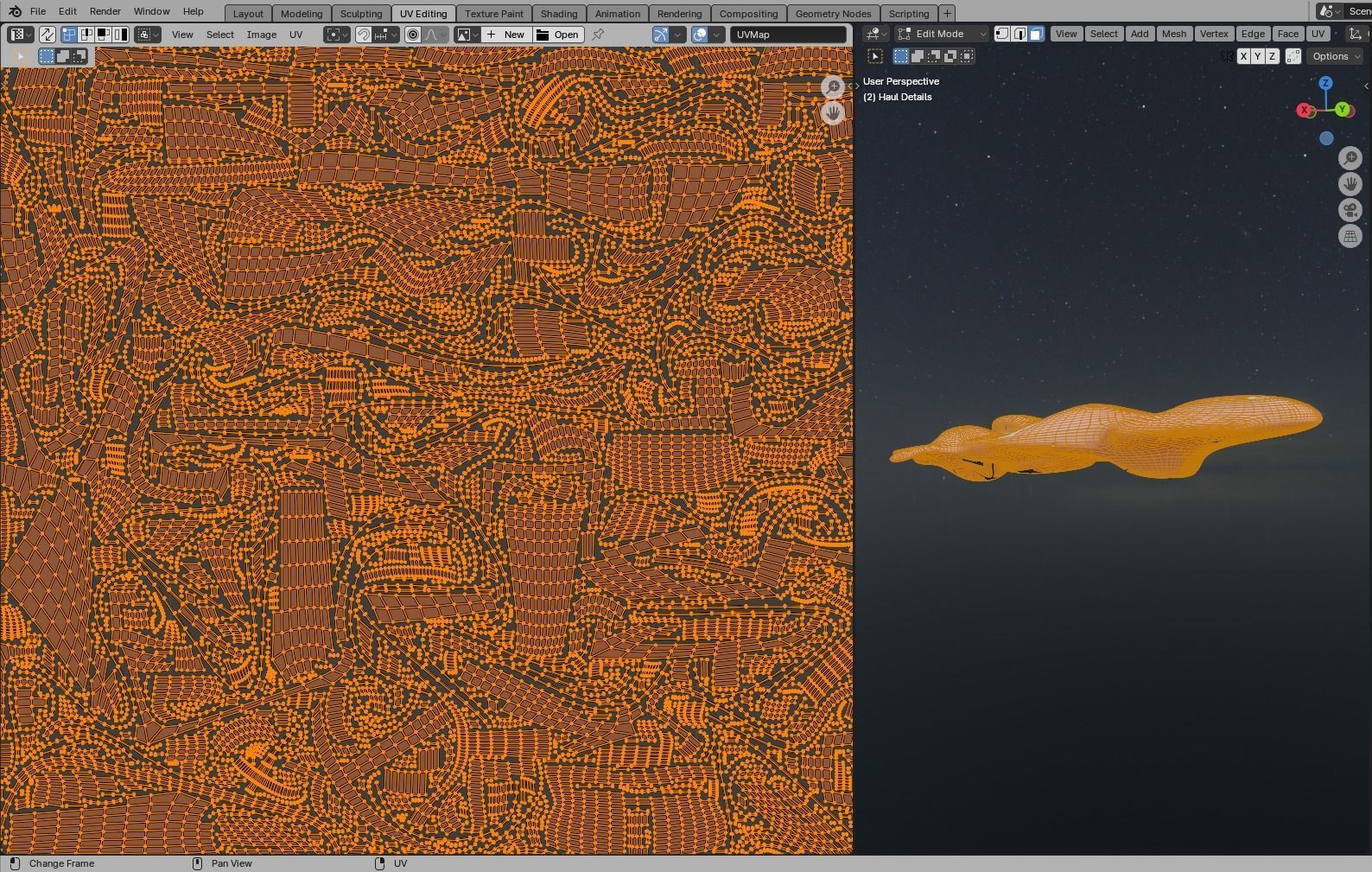 Frigate Spaceship 3D model_55