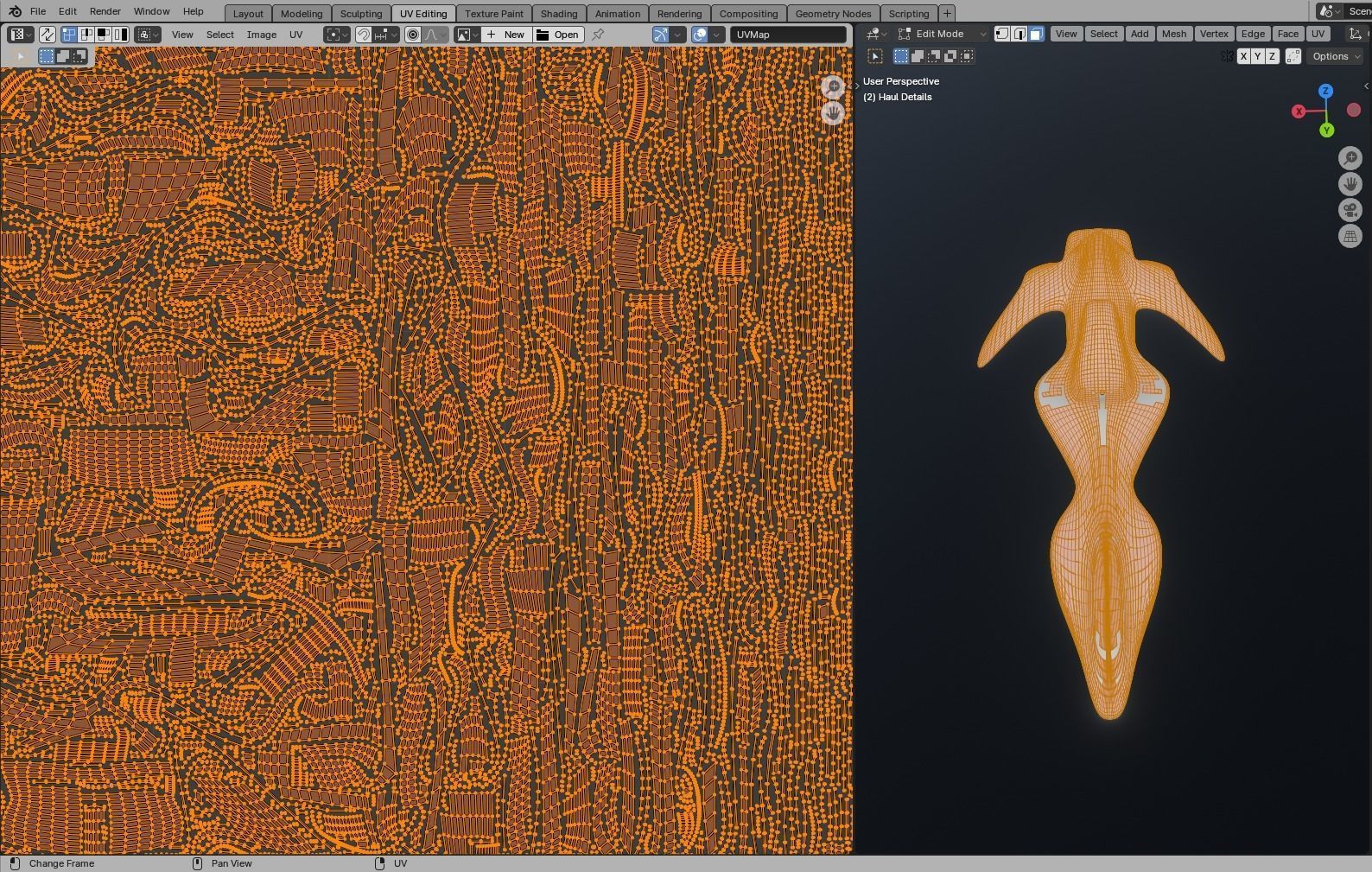 Frigate Spaceship 3D model_53
