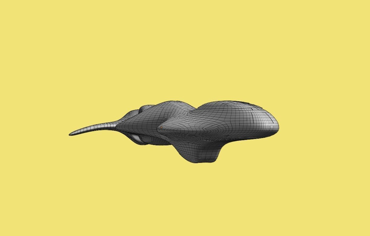 Frigate Spaceship 3D model_30