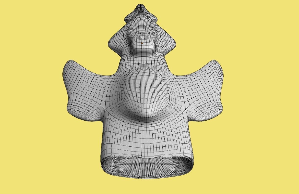 Frigate Spaceship 3D model_37