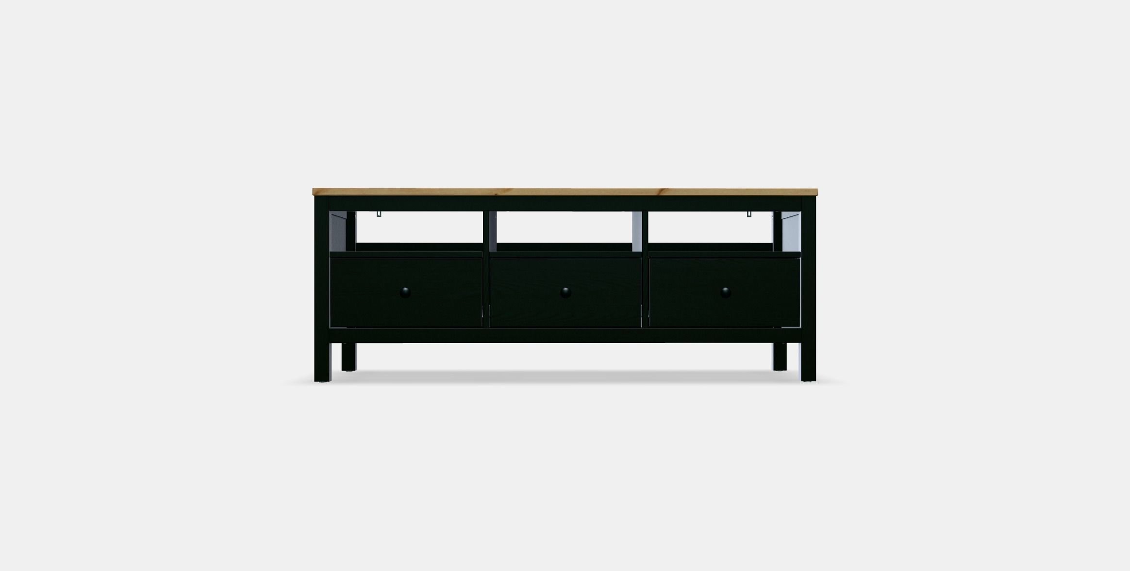 HEMNES TV bench Low-poly 3D model_8