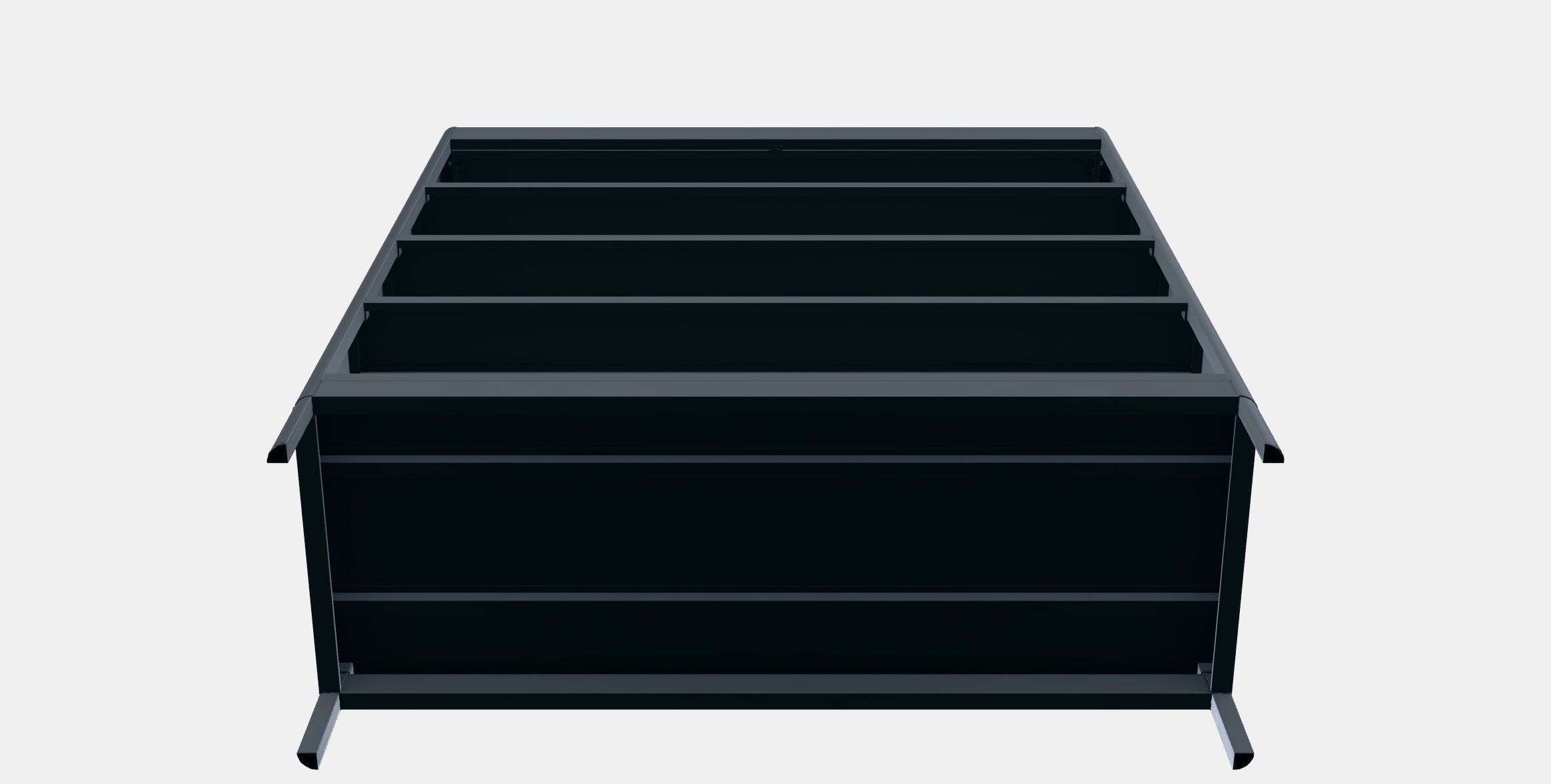 IDASEN Shelving unit Low-poly 3D model_8