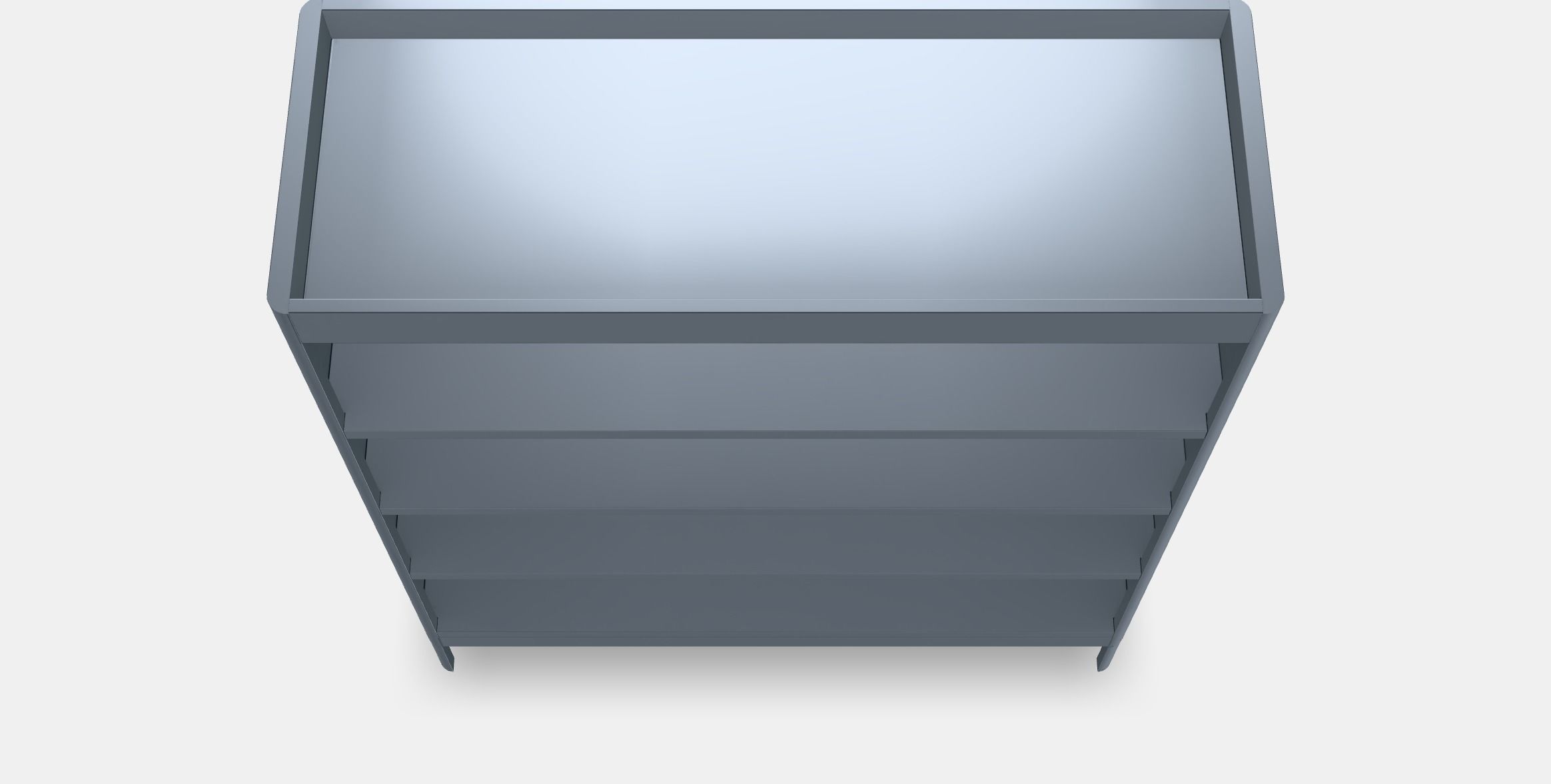 IDASEN Shelving unit Low-poly 3D model_4