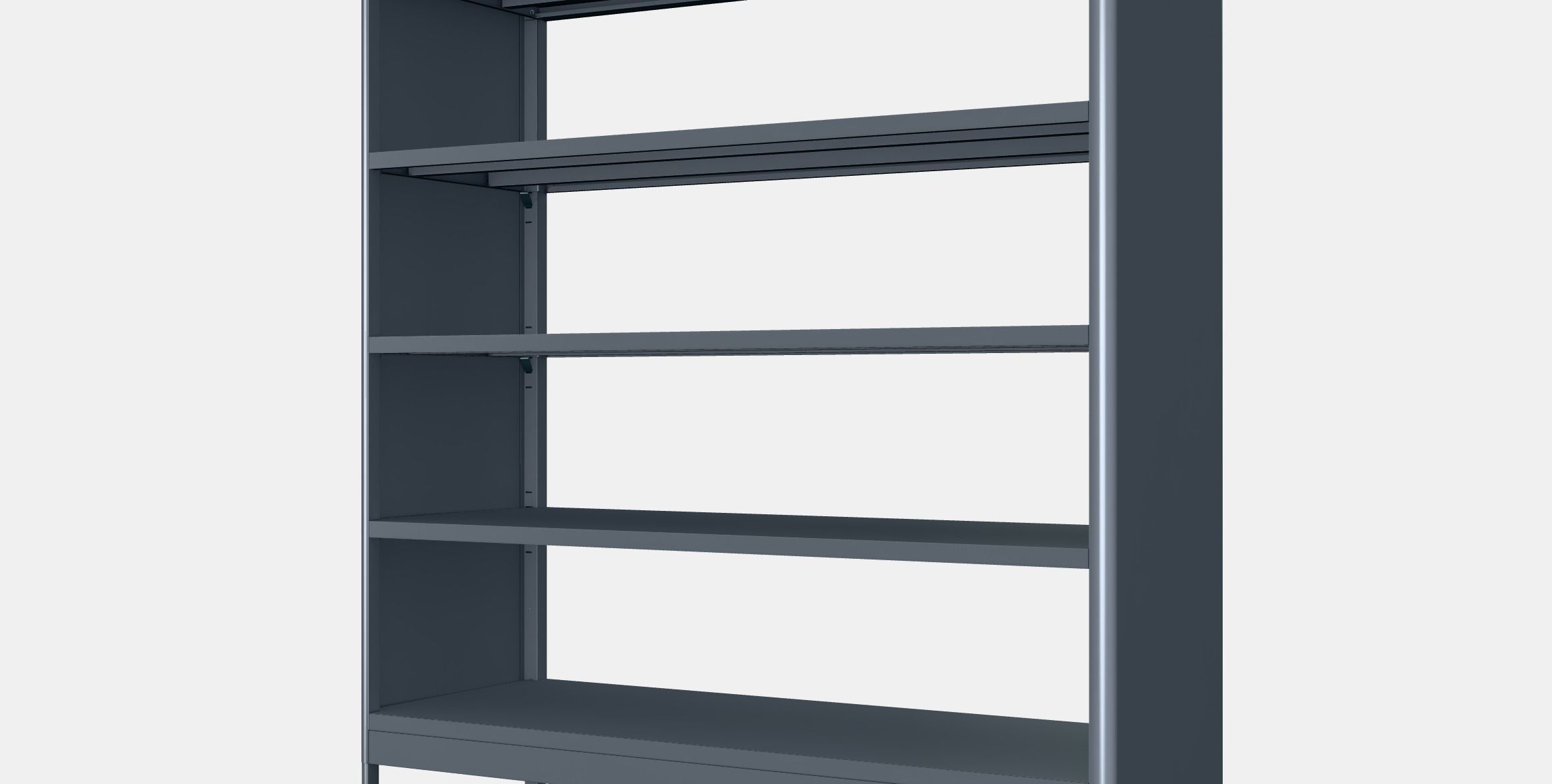 IDASEN Shelving unit Low-poly 3D model_6