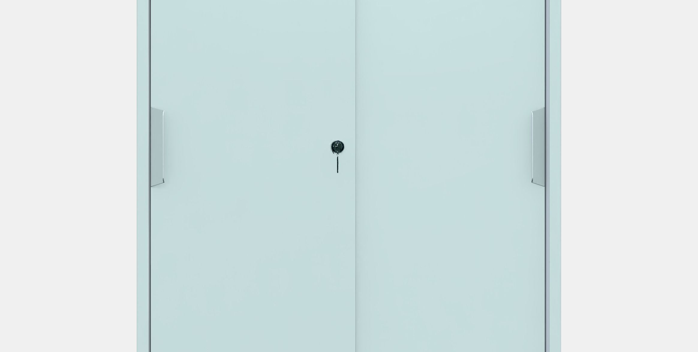 TROTTEN Cabinet with sliding doors Low-poly 3D model_10