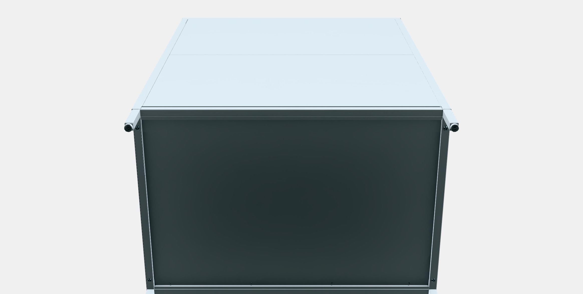 TROTTEN Cabinet with sliding doors Low-poly 3D model_7