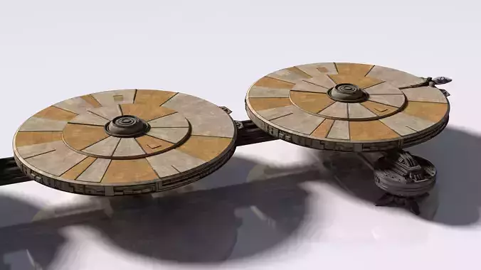 Battlestar Galactica - Mineral Mining Ship Majahual