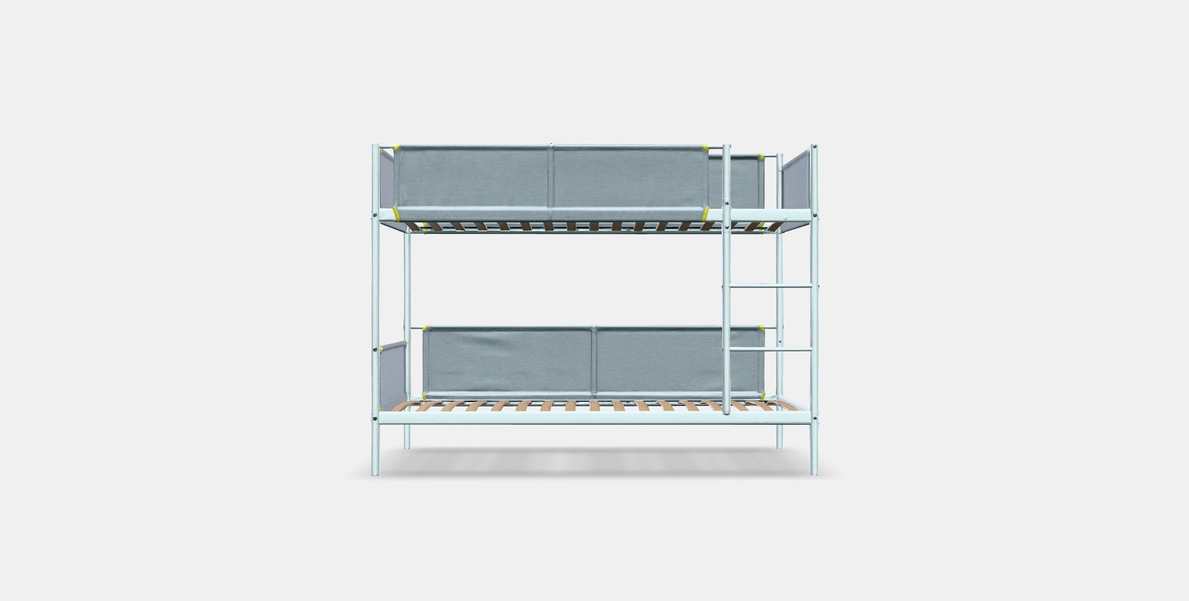 VITVAL Bunk bed frame Low-poly 3D model_8
