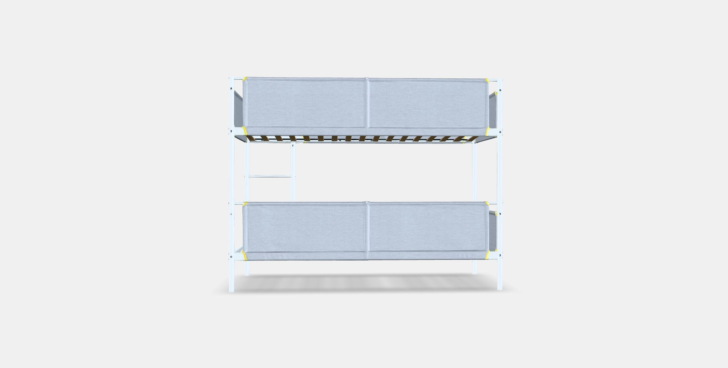 VITVAL Bunk bed frame Low-poly 3D model_13
