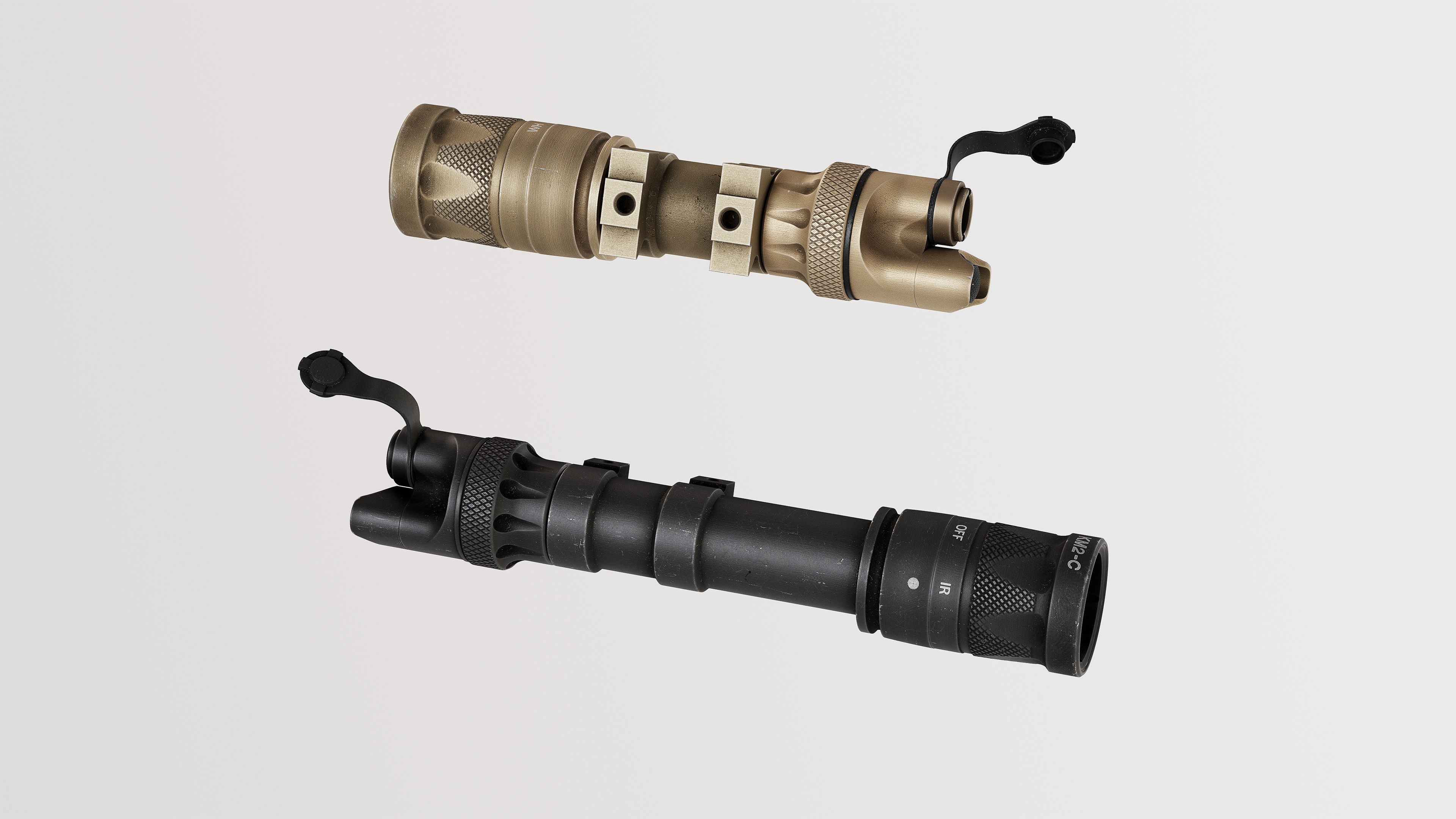 Surefire Scout Light M300V-M600V Low-poly 3D model_4
