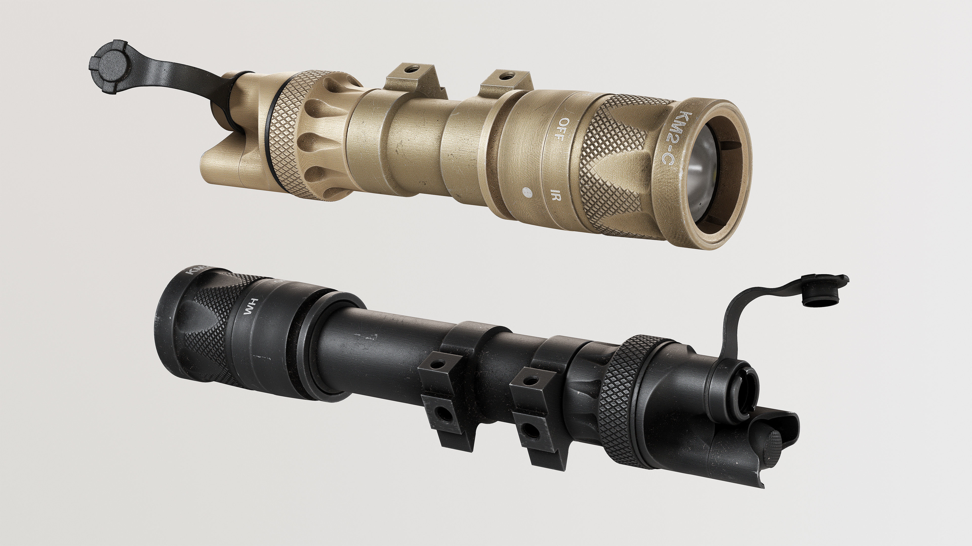Surefire Scout Light M300V-M600V Low-poly 3D model_2