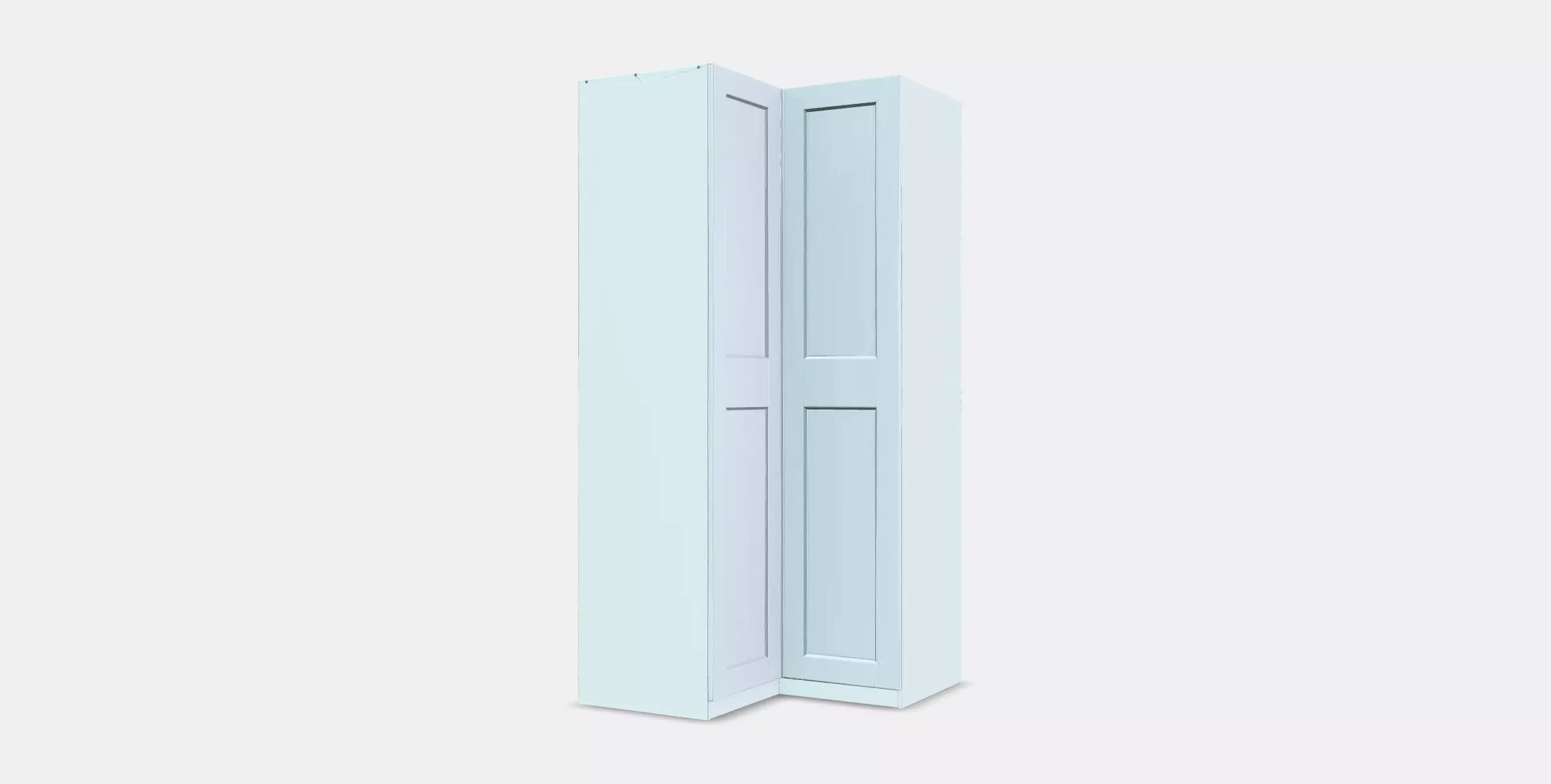 PAX GRIMO Corner wardrobe Free low-poly 3D model