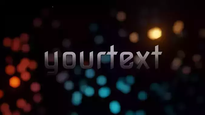 Text for animation 4K