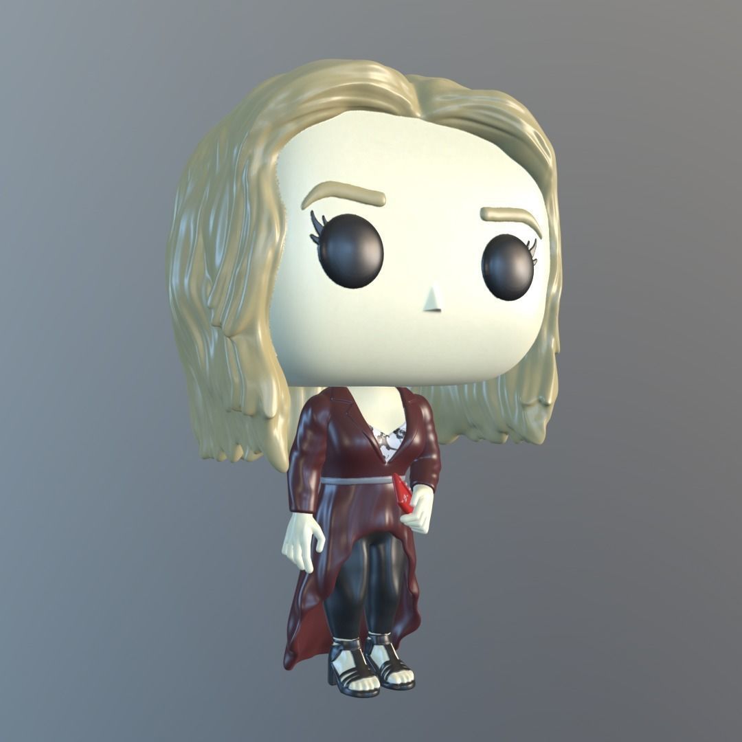 FUNKO VESTIDO FIESTA 3D print model_2