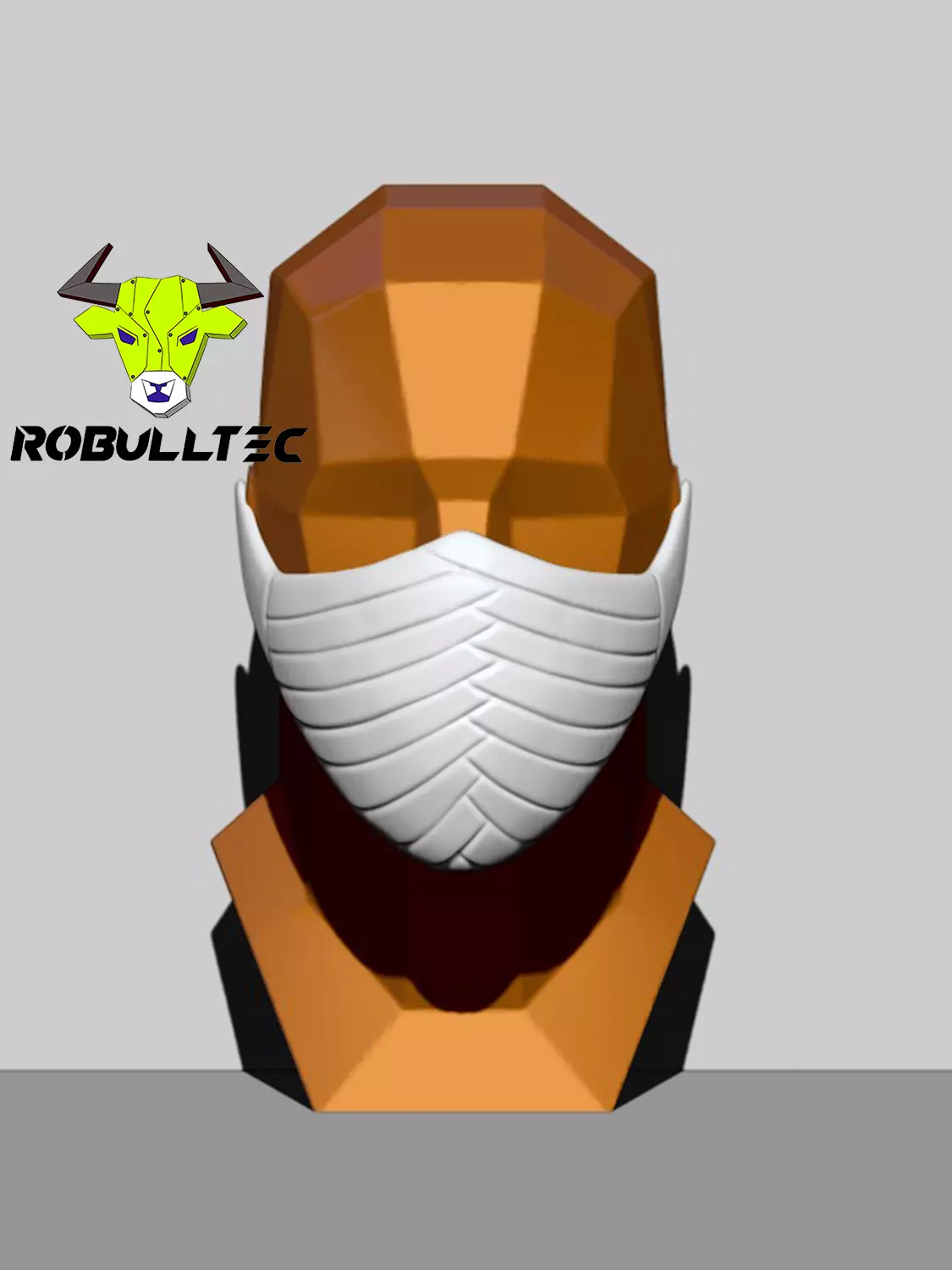 Gin Akutagawa Mask 3D print model_0