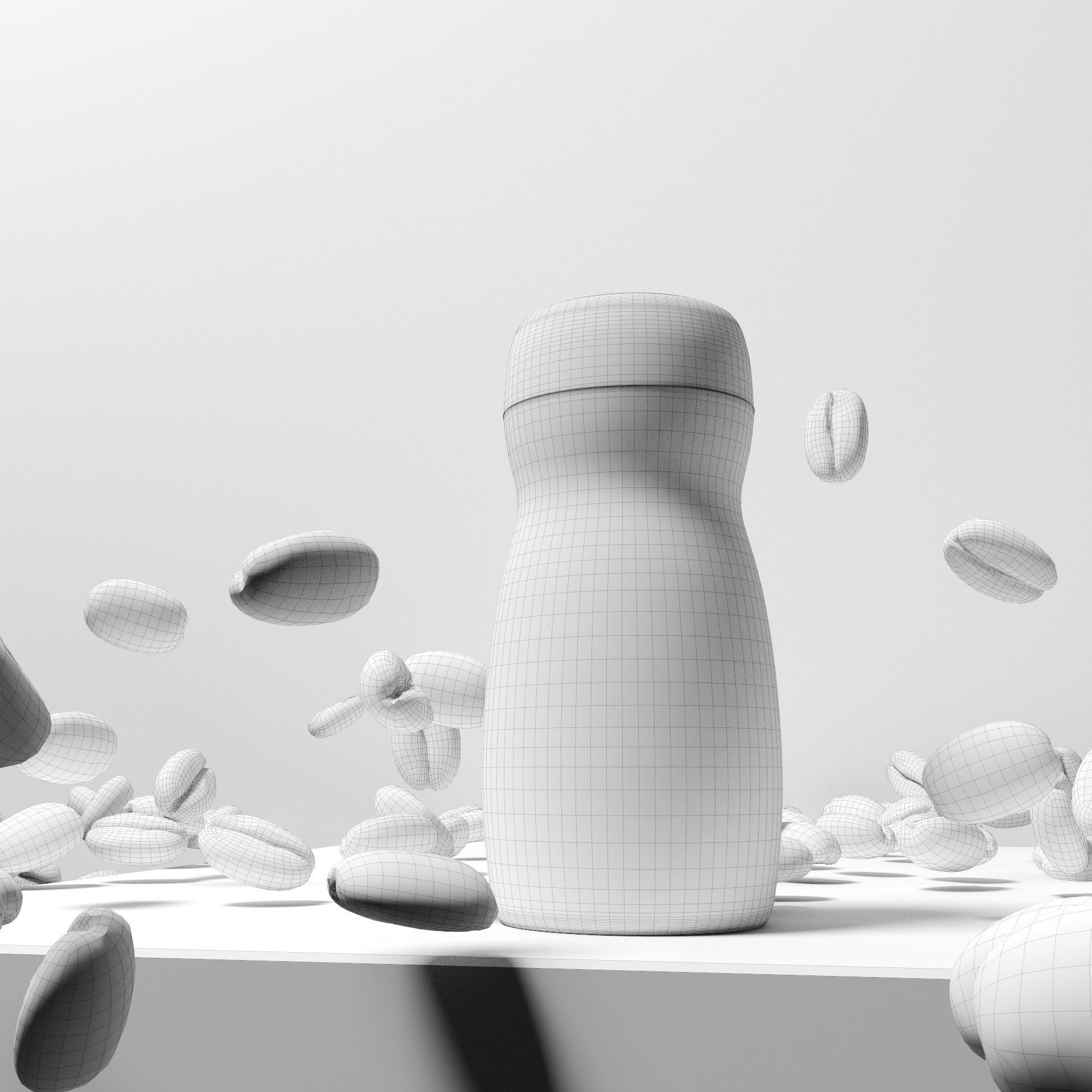 NESCAFE BAG COLLECTION Low-poly 3D model_10