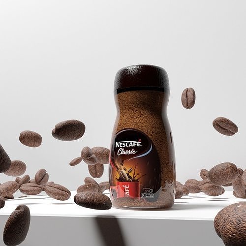 NESCAFE BAG COLLECTION Low-poly 3D model 4