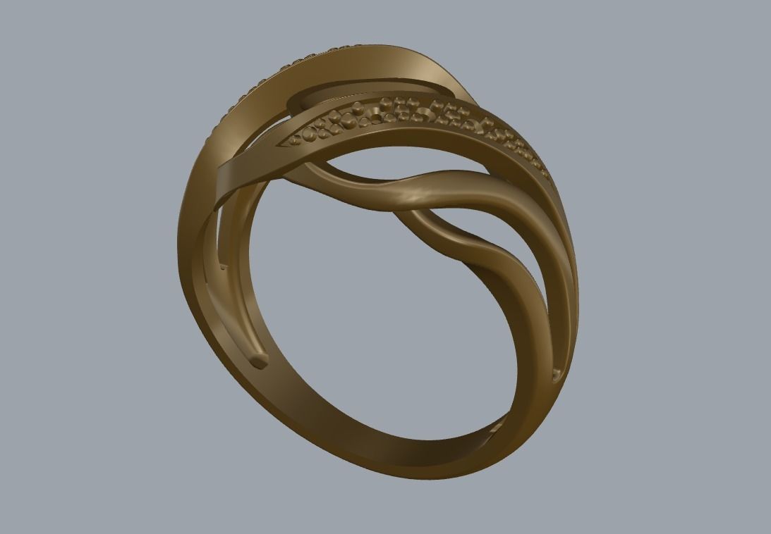 R 065 Ring 3D print model_12