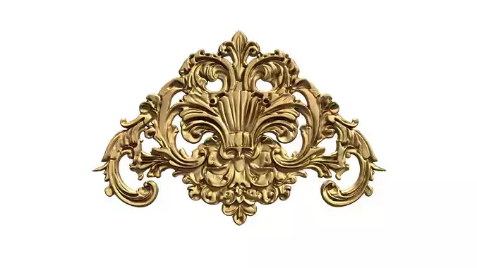 Classic carved decor ornament 475