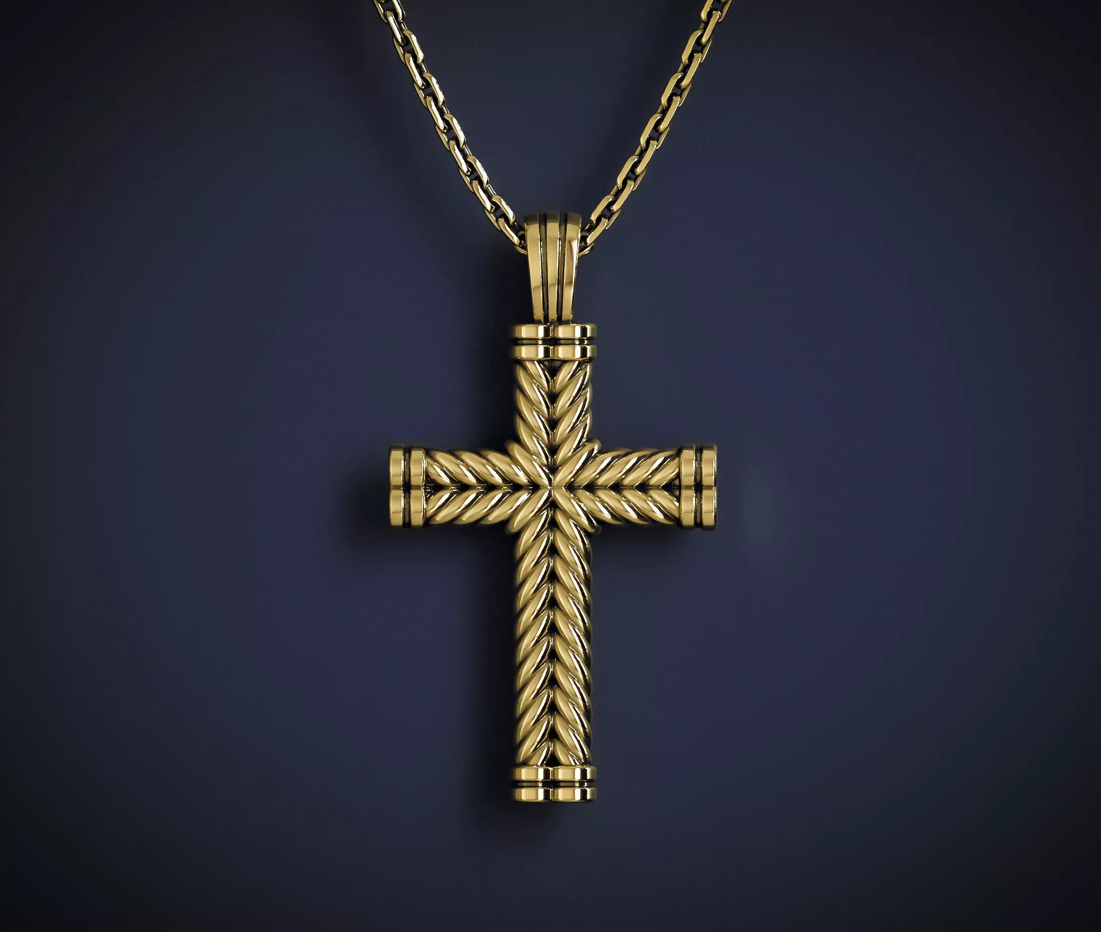 MEN S BRUTAL CROSS 2 Free 3D print model