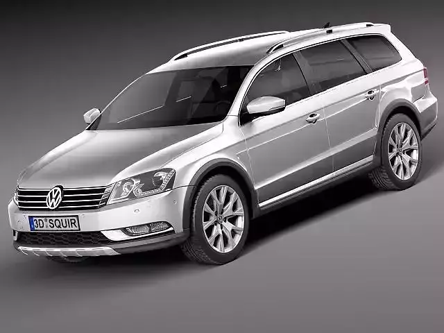 Volkswagen Passat Alltrack 2013 3D model