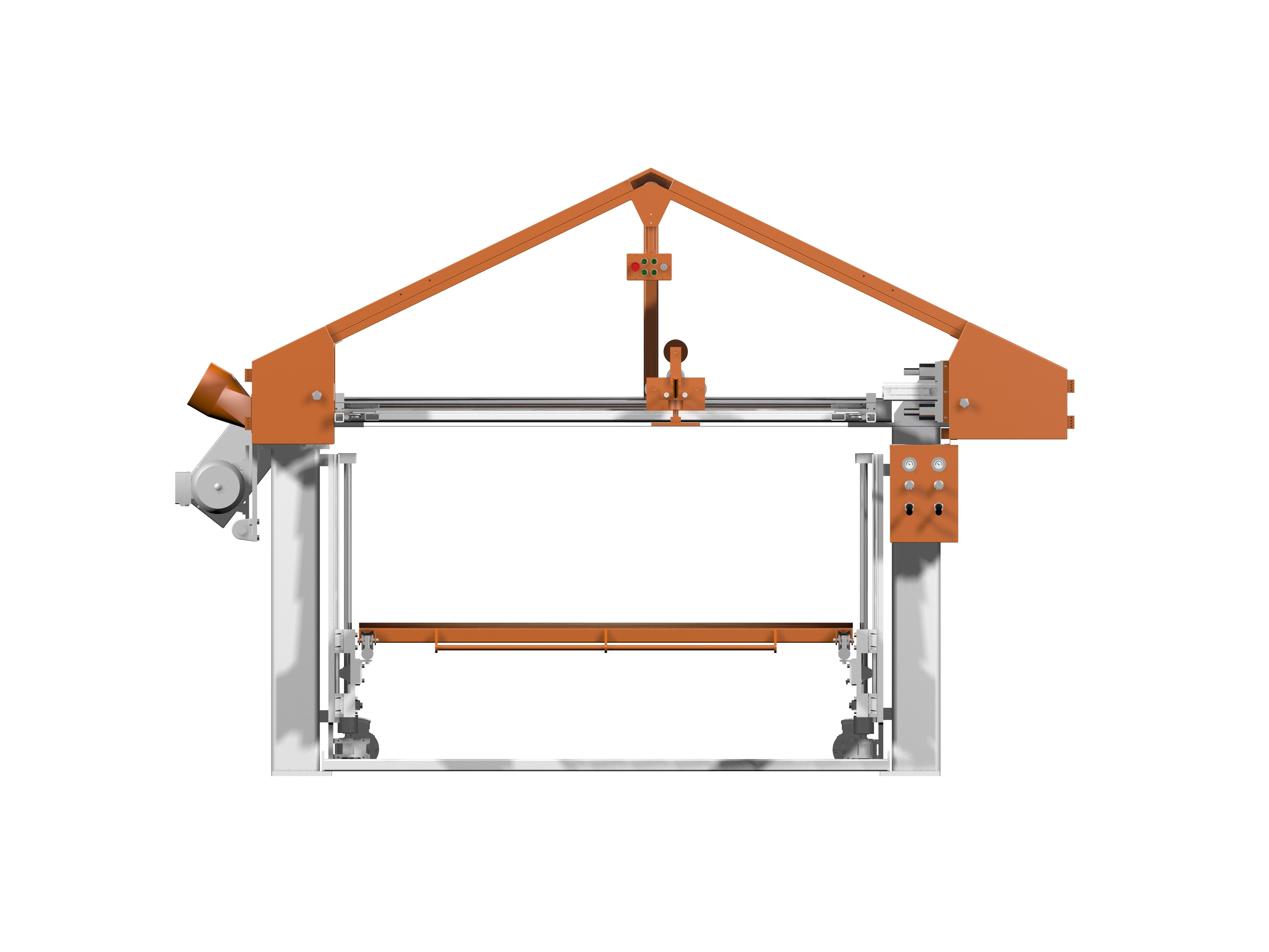 Scoring machine 3D model_2