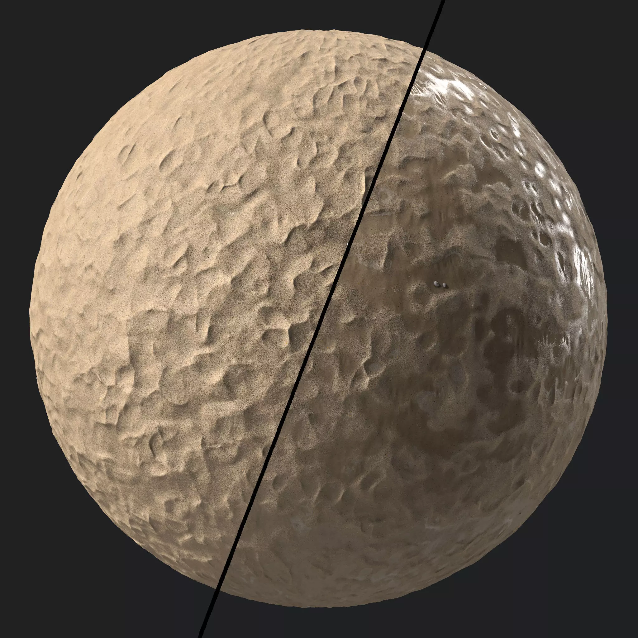 Sand Materials 01- Sbsar Pbr 4k Seamless Texture