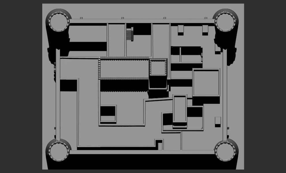 Al Masmak Fort Castle Palace 3D Printable model 3D print model_3