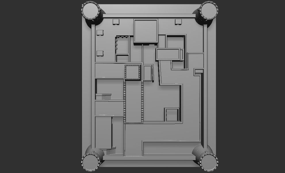 Al Masmak Fort Castle Palace 3D Printable model 3D print model_4