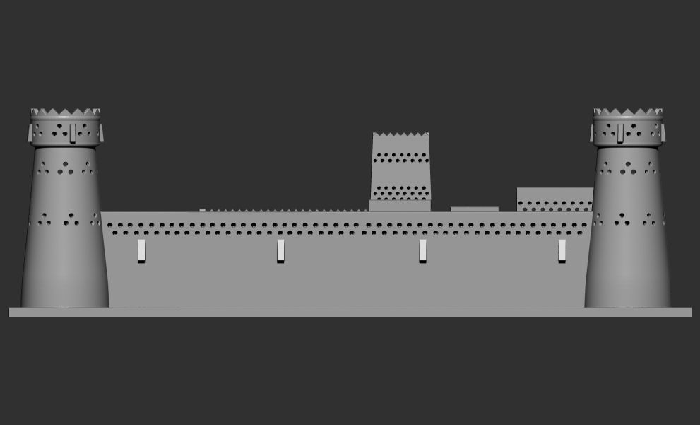 Al Masmak Fort Castle Palace 3D Printable model 3D print model_7