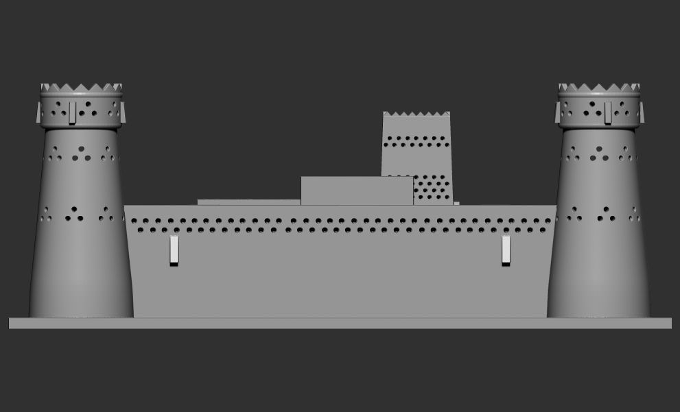 Al Masmak Fort Castle Palace 3D Printable model 3D print model_5