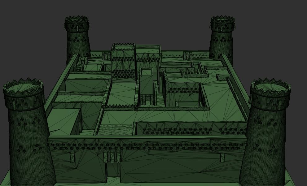 Al Masmak Fort Castle Palace 3D Printable model 3D print model_10