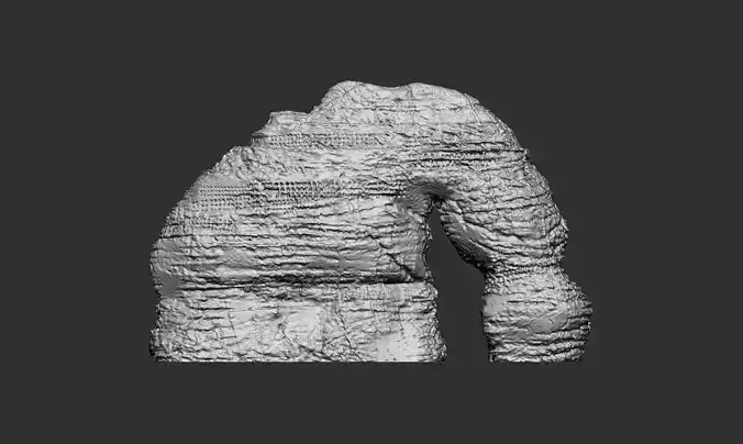 Elephant Rock Mountain 3d model for 3d printing