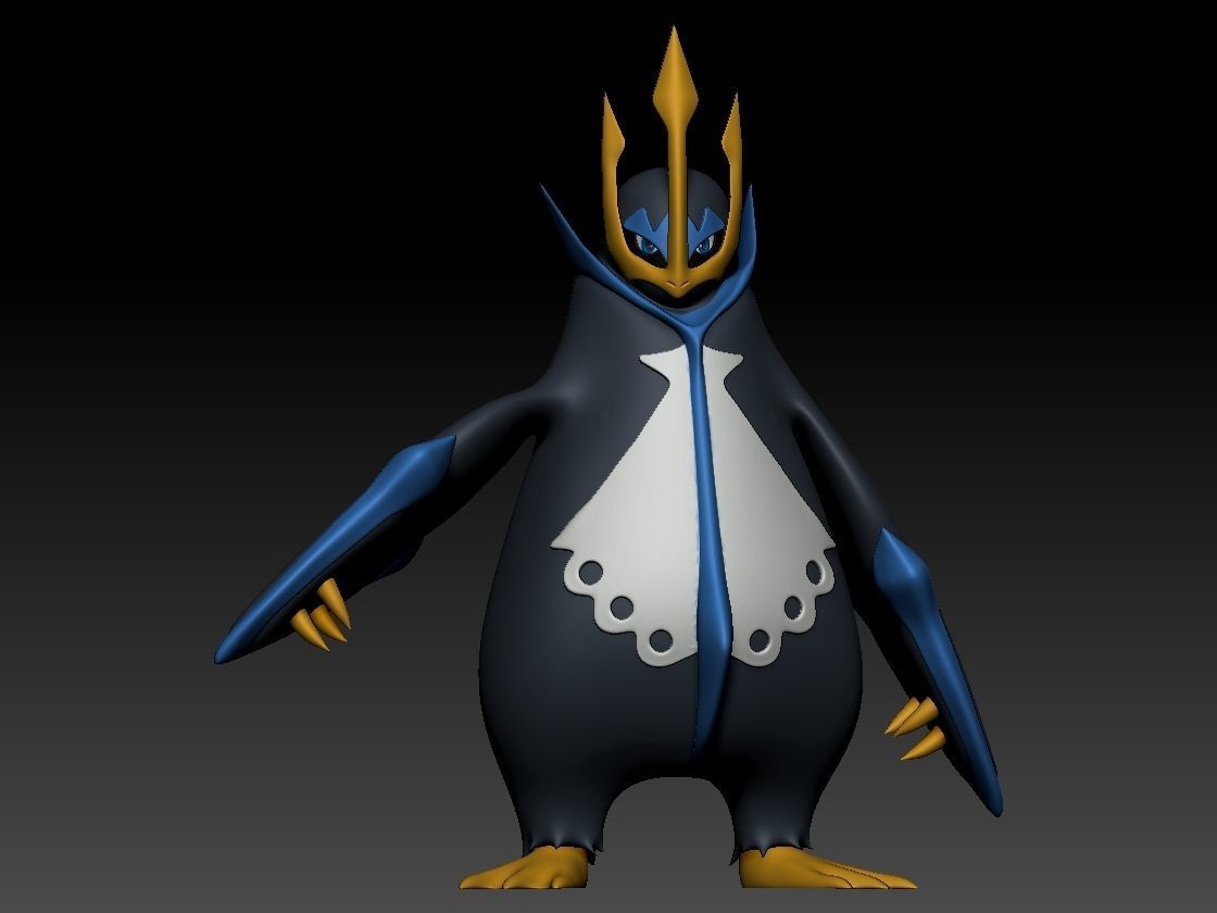 Empoleon 3D print model_1